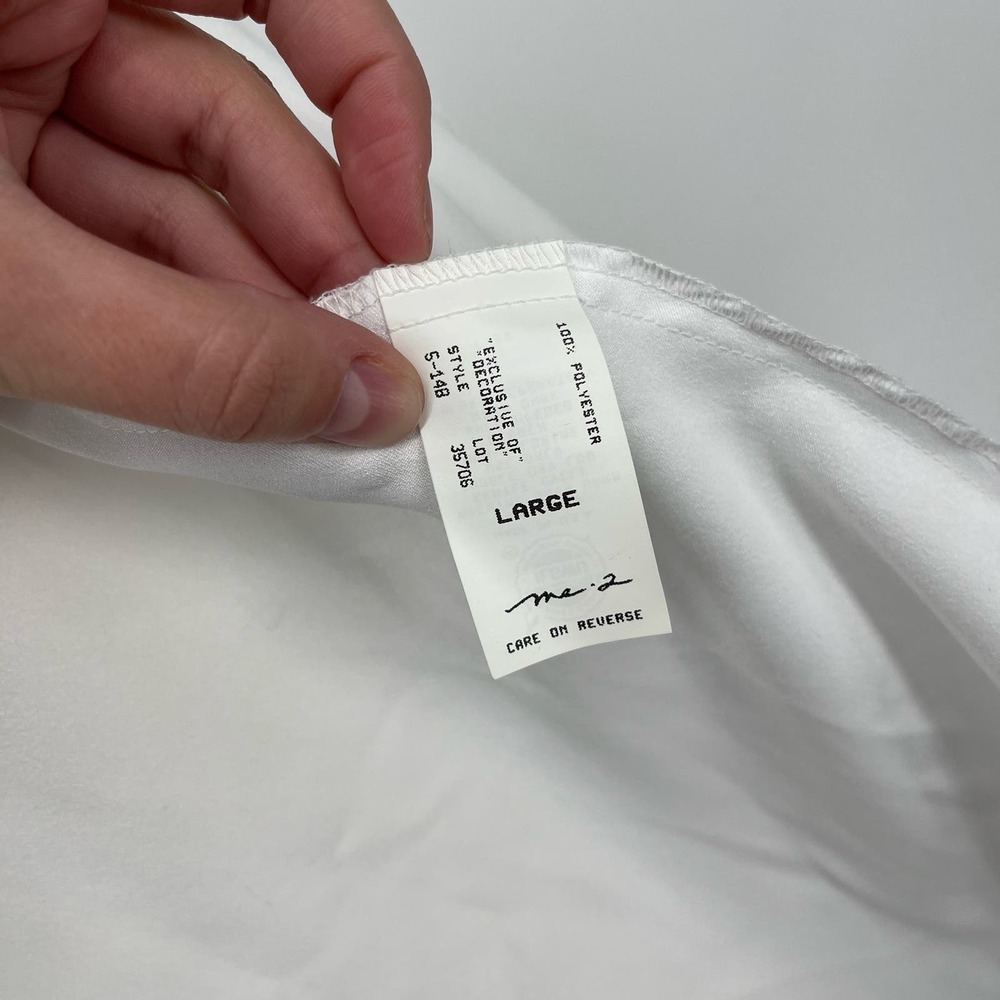 Vintage Nightgown & Robe Set Me 2 Sleepwear White ILGWU Women’s Large - Picture 15 of 16